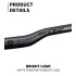 Entdecken Sie den TOSEEK ZF-ONE MTB Lenker Vollcarbon 580-760mm Leichtgewichtiger Fahrrad Zubehör matt Schwarz