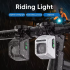 NiteBeam CL1600 Fahrrad Front Lampe Scheinwerfer universelle Montage für sicheres Nachtradeln MTB Abenteuer