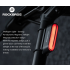 ROCKBROS Smart Sensor Fahrradrücklicht Magnetisch IPX6 Wasserdicht | Automatisches Sicherheitslicht für Nachtfahrten Mountainbike Citybike
