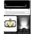 ROCKBROS RHL3000 Fahrradlicht 3000 Lumen wasserdicht MTB Rennrad Fahrradzubehör wiederaufladbar Aluminium