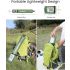 ZTARX Aufblasbare Solar Camping Laterne - IP66 wasserdicht, faltbar, magnetisch, tragbar, Powerbank