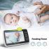 5 Zoll Baby Monitor Kamera SM650 Babysicherheit HD 720P Tragbarer Video Monitor mit langer Akkulaufzeit