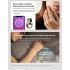 Multifunktionaler Smart Ring für Gesundheitsüberwachung mit Herzfrequenz und Schlafanalyse modisches Accessoire
