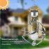 LED-Solar-Windspiel Außendekoration mit Farbwechsel LED-Leuchten wetterfestes Design für zauberhaftes Außenambiente