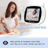 SP850 drahtloses Video-Babyphone 3,5 Zoll LCD mit klarer Audio Nachtsicht 2-Wege-Audio für sichere Überwachung