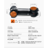 TOSEEK Fahrrad Lenker Vorbau 28.6mm 31.8mm Aluminium Carbon einstellbarer Winkel leicht langlebig MTB Zubehör