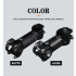 TOSEEK Fahrrad Lenker Vorbau 28.6mm 31.8mm Aluminium Carbon einstellbarer Winkel leicht langlebig MTB Zubehör