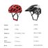 ROCKBROS ultraleichter Fahrradhelm mit integrierter Sicherheitsbeleuchtung USB-Ladung ideal für MTB Helm