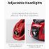 ROCKBROS ultraleichter Fahrradhelm mit integrierter Sicherheitsbeleuchtung USB-Ladung ideal für MTB Helm