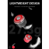 TOWILD TL05 LED-Fahrradlicht mit smartem Bremssensor Wasserdichtes Rücklicht USB-ladbar 100h Akkulaufzeit
