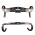TOSEEK Vollcarbon-Lenker 400mm 420mm 440mm leichter Carbon-Lenker mit interner Kabelführung Fahrradzubehör