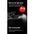 TOWILD CL1200 Fahrradlicht LED Frontlampe 1200 Lumen USB wiederaufladbar wasserdicht Fahrradzubehör