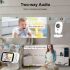 VB603 Video Baby Monitor 2.4G Übertragung Zwei-Wege-Audio Infrarot-Nachtsicht für Säuglingssicherheit
