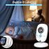 VB603 Video Baby Monitor 2.4G Übertragung Zwei-Wege-Audio Infrarot-Nachtsicht für Säuglingssicherheit