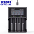 XTAR VC4SL 18650 21700 USB C Ladegerät mit QC3.0 Schnellladung und vielseitiger Batteriekompatibilität