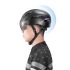 ROCKBROS Fahrradhelm mit LED-Licht ultraleichtes Design Mountainbike-Helm für Radfahrsicherheit und Sichtbarkeit