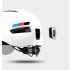 ROCKBROS Fahrradhelm mit LED-Licht ultraleichtes Design Mountainbike-Helm für Radfahrsicherheit und Sichtbarkeit