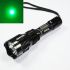 UniqueFire HS-802 grün LED-Taschenlampe für Outdoor-Enthusiasten robust wasserdicht 500m Reichweite Neu