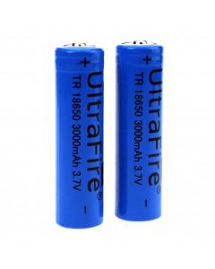 Ultrafire TR 3000MAH 3.7V 18650 Li-Ion-Wiederaufladbare Batterie (1 Paar)