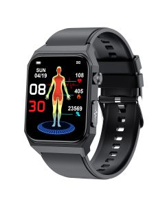 E530 Blutzucker Smart Watch EKG  PPG Herzfrequenz Blutdruck IP68 Wasserdichte Smartwatch