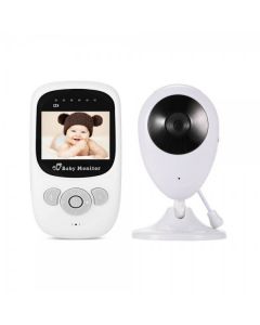SP880 Wireless-Video-Farbbaby-Monitor mit 2.4inches LCD-2-Wege-Audiokalkt-Nachtsichtüberwachungs-Überwachungs-Sicherheitskamera Babysitter