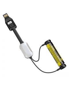 Nitecore-LC10-tragbares magnetisches Outdoor-USB-Ladegerät für den Zylinder wiederaufladbare Li-Ion-Batterie 1A MAX DC 5V mit Sensorlicht
