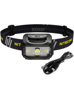 Nitecore NU35 LED 460 Lumen USB wiederaufladbare Stirnlampe