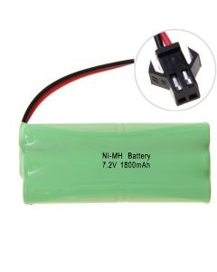 NI-MH AA 1800mAh 7.2v Big SM Plug Battery Pack
