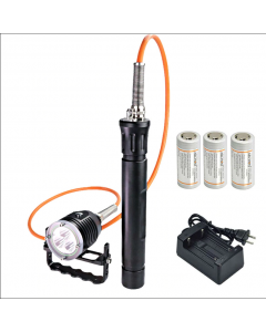 Archon DH30 II & WH36 II 3 * CREE XM-L2 U2 3-MODES 3600-LUMEN 100M LED-Kanister-Tauchlicht