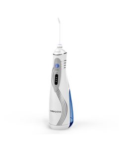 Waterpulse V400 Plus Tragbare Zahnseide-Munddusche Wasser-Flosser USB wiederaufladbar 4 Modi kabelloser Jet Zahnpflege Reinigung