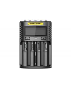 Nitecore UMS4 USB Universal 4-Port Speedy Smart Battery Ladegerät für Li-Ion / Ni-MH / NI-CD / IMR 26650 22650 21700 20700 18650 18490 18350 17670 17500 17335 16340 RCR123 14500 10440 AA AAA AAAA C D