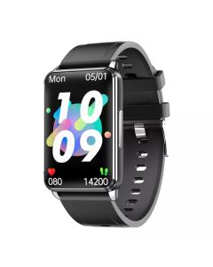 EP02 Blutzucker-Zucker-Smartwatch EKG  PPG HRV-Herzfrequenztemperatur 1,57 "HD wasserdichtes Smart-Armband-Band Fitness-Tracker