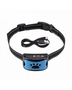 Haustierhund Anti Barking Gerät USB Electric Ultraschall Hunde Trainingskragen Hund Haltestellen Bellen Vibration Anti Rindekragen Dropship