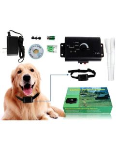 Elektrischer Haustierzaun Unsichtbares drahtloses elektrisches Hundezaunsystem Outdoor-Hundetraining Fernbedienungs-Piepton-Hundeschockhalsband