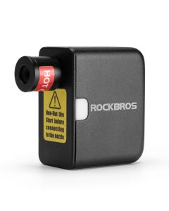 ROCKBROS Fahrradpumpe, tragbare Mini-Elektro-Luftpumpe, wiederaufladbar, 100 PSI, Reifenfüller, Auto, Fahrrad, Motorrad, Fahrradpumpe