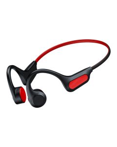 Knochenleitungs-Bluetooth-Kopfhörer, kabellose Kopfhörer, kein wasserdichtes In-Ear-Headset mit Mikrofon für den Sportlauf