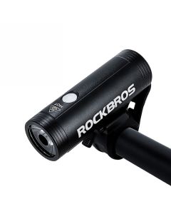 ROCKBROS R1-400 Lumen Fahrradscheinwerfer High Power Fahrradlenker Frontlampe Wasserdichte wiederaufladbare LED Taschenlampe Fahrradlicht