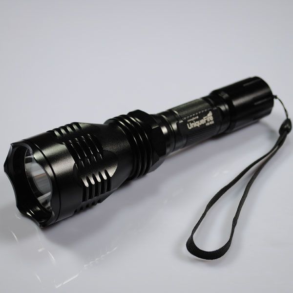 UniqueFire HS-802 grün LED-Taschenlampe für Outdoor-Enthusiasten robust wasserdicht 500m Reichweite Neu