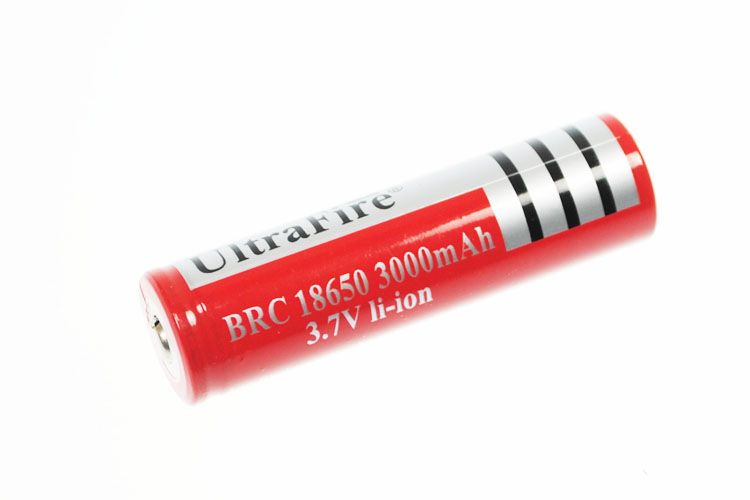 UltraFire BRC 3000mAh 3,7V Li-Ionen-Akku mit langer Lebensdauer für Taschenlampen und Kameras