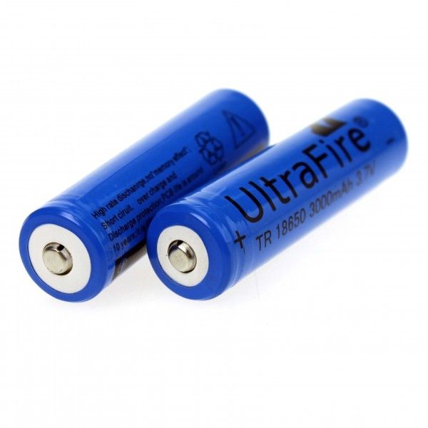 Ultrafire TR 3000mAh 18650 Akku 3.7V Li-Ion schnelle Aufladung hohe Kapazität für Taschenlampen E-Zigaretten
