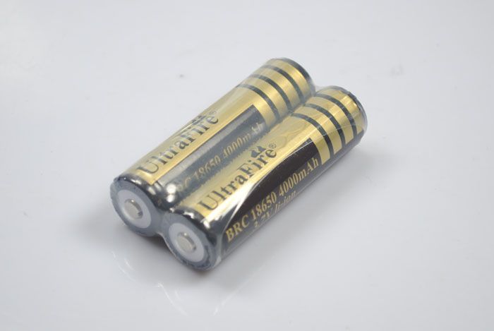 Ultrafire BRC 18650 wiederaufladbarer Li-Ionen-Akku 4000mAh hohe Kapazität Schnellladung für Outdoor-Geräte