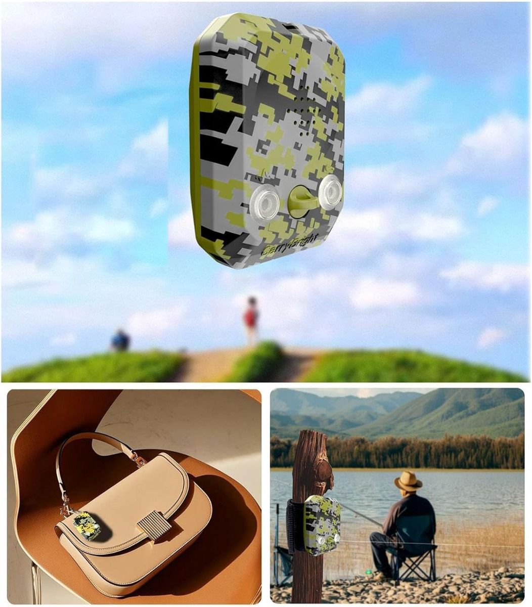 120 dB Perimeter-Alarm - wasserdichte Außentrip-Sicherheitssirene, Camping-Überlebens-Sicherheitsgerät, Wildnisschutz-Gadget, Notfall-Alarm | Reise-Trip-Alarm für Jagd- und Grundstücks-Nachtverteidigung