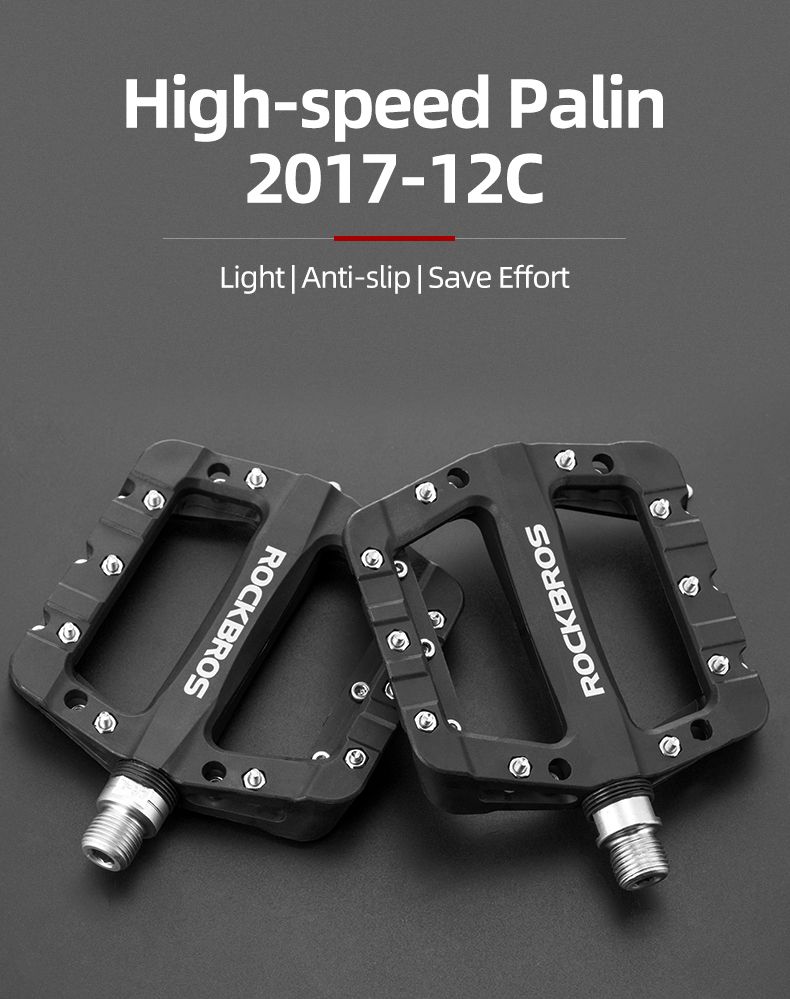ROCKBROS Ultraleichte Dichtungslager Fahrradpedale Langlebiges Nylon Hochwertige MTB-Komponenten