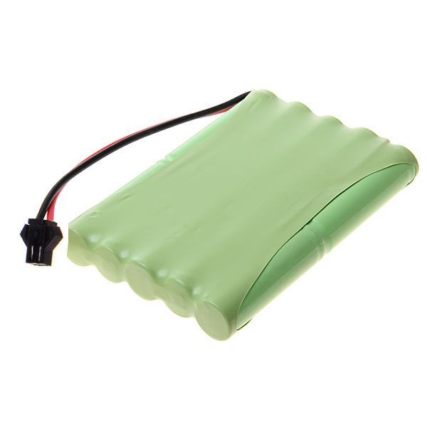 12V AA 1800mAh Ni-MH Big SM Stecker Akku Umweltfreundlich Hochkapazität Wiederaufladbar für Modellflugzeuge