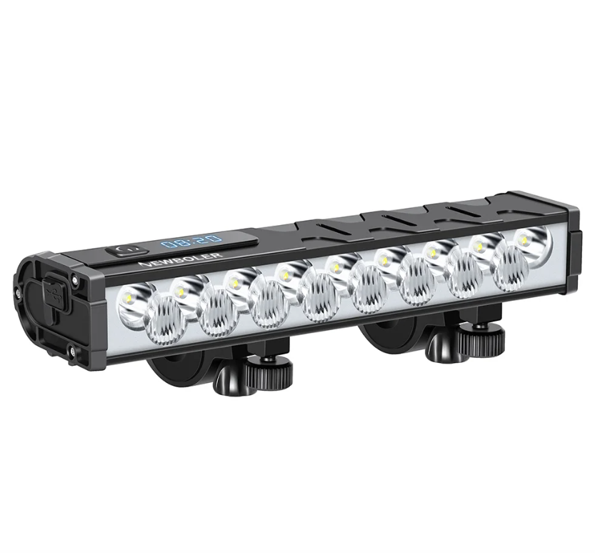 NITEBEAM Fahrradlicht 10000 Lumen ultrahelle Fahrradleuchte mit robustem Design für MTB und Straßenradfahren