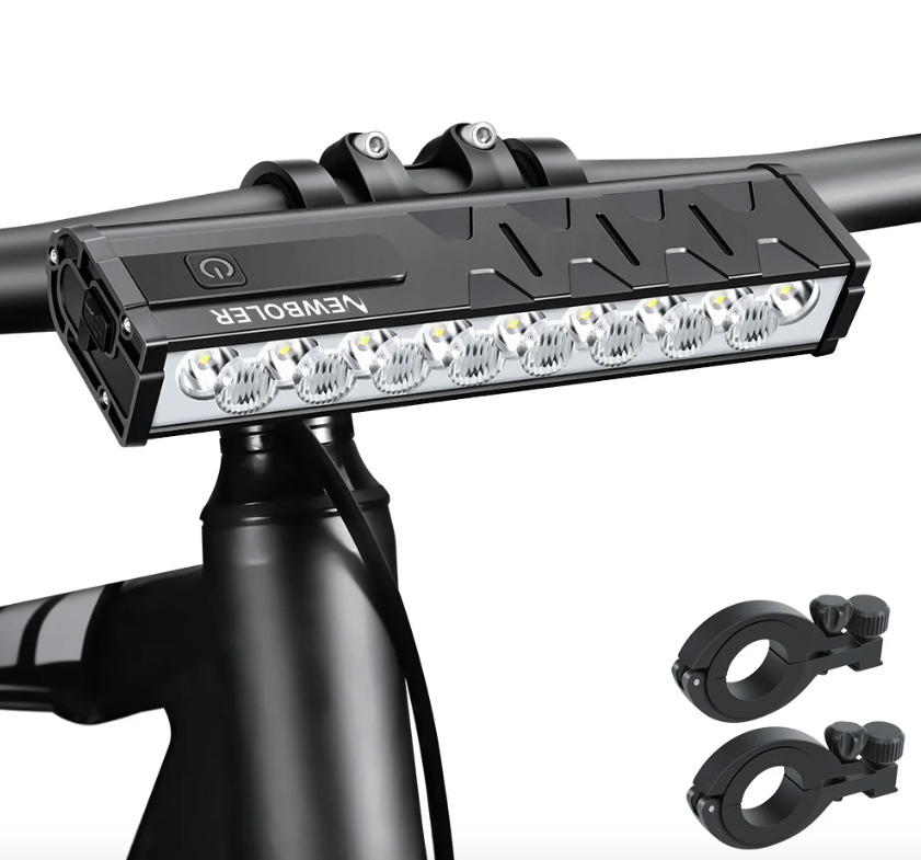NITEBEAM Fahrradlicht 10000 Lumen ultrahelle Fahrradleuchte mit robustem Design für MTB und Straßenradfahren