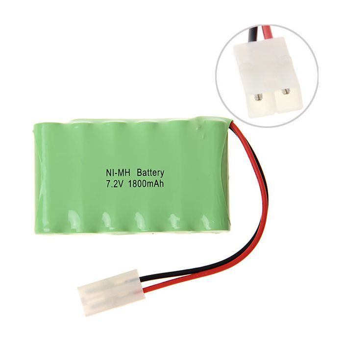 Ni-MH 6 AA 7,2V 1800mAh wiederaufladbarer Akku