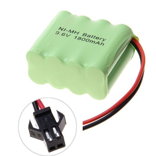 Ni-MH AA SM-Stecker 9,6 V 1800 mAh Akku-Pack