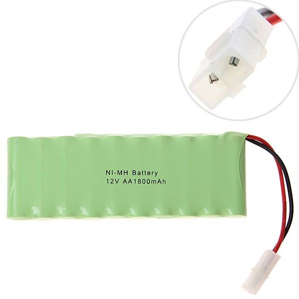 Ni-MH AA 12V 1800mAh wiederaufladbarer Akkupack