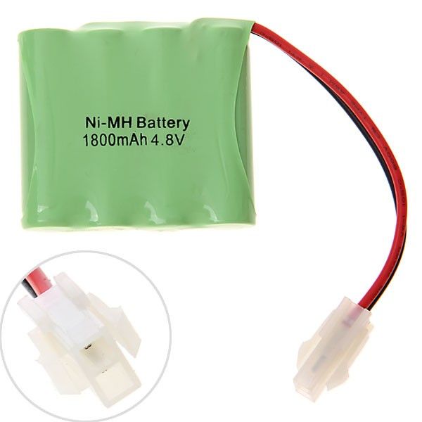 Ni-MH AA 4,8V 1800mAh 557 Stecker-Akkupack